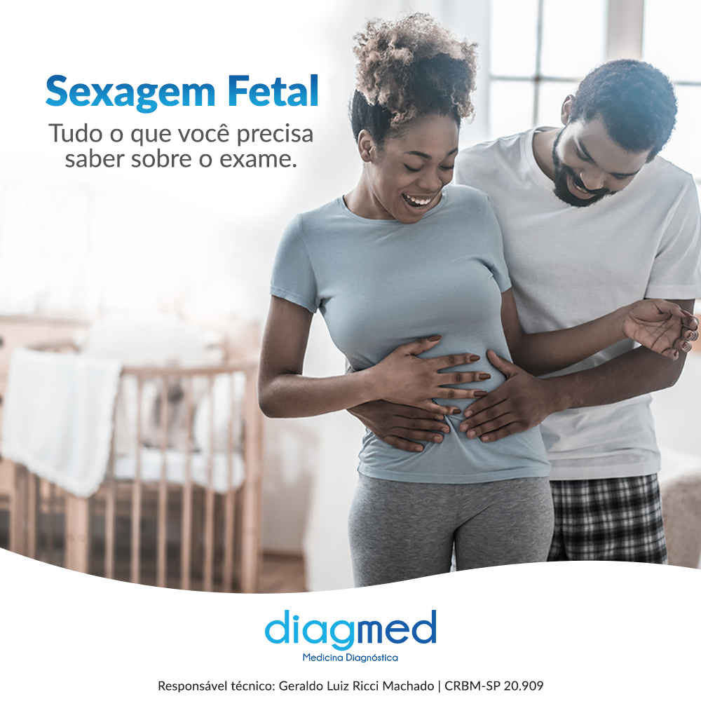 A sexagem fetal é um exame que permite identificar o sexo do bebê durante a gestação.